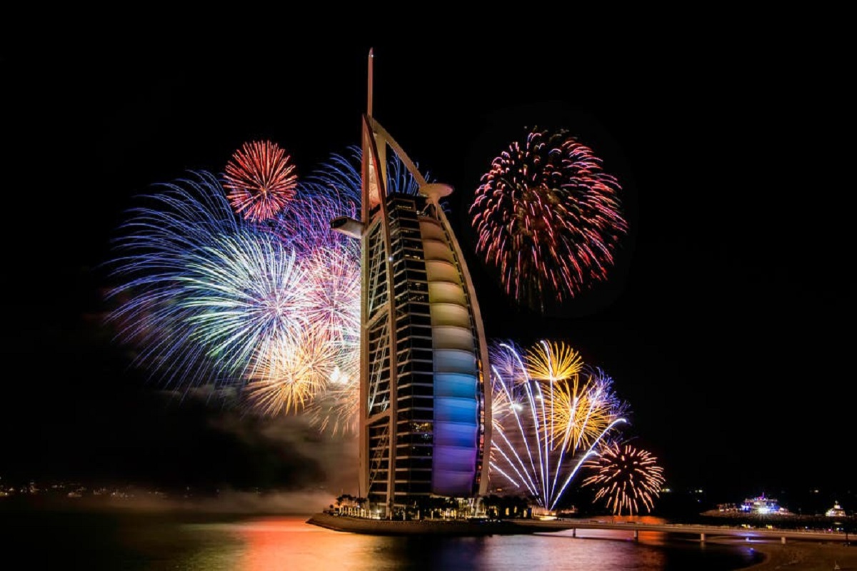 أماكن ومواعيد الألعاب النارية في ابوظبي رأس السنة 2023